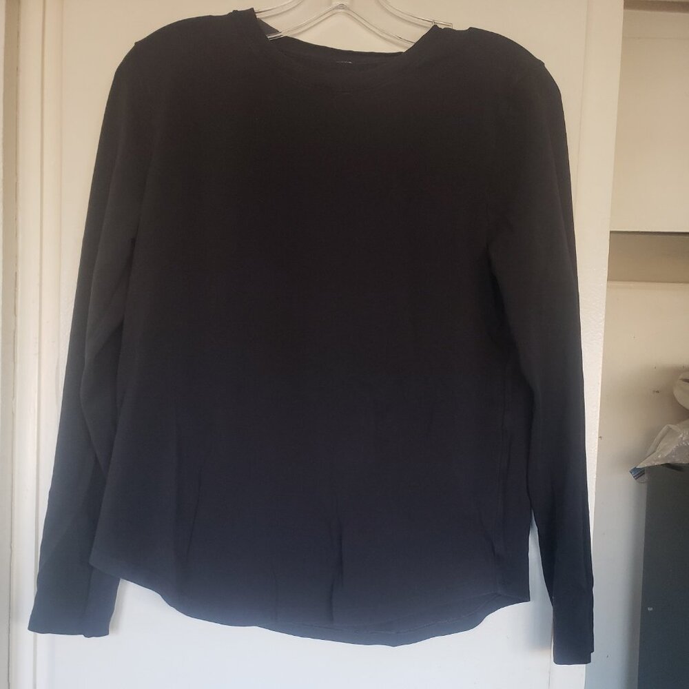 Lululemon Long Sleeve Black Top